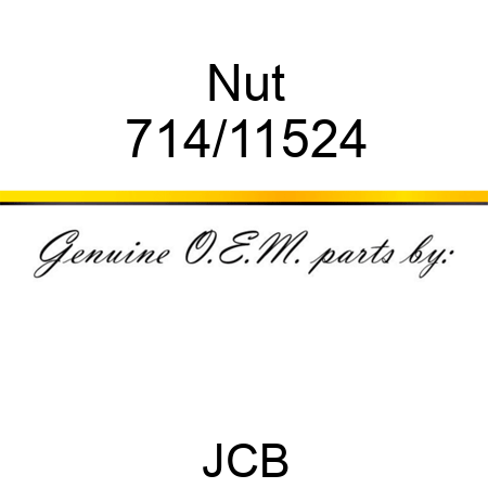 Nut 714/11524