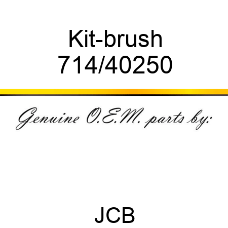 Kit-brush 714/40250