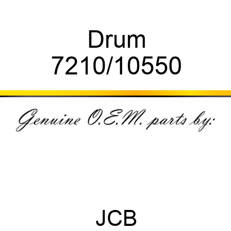 Drum 7210/10550