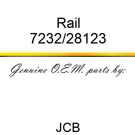 Rail 7232/28123
