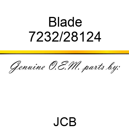 Blade 7232/28124