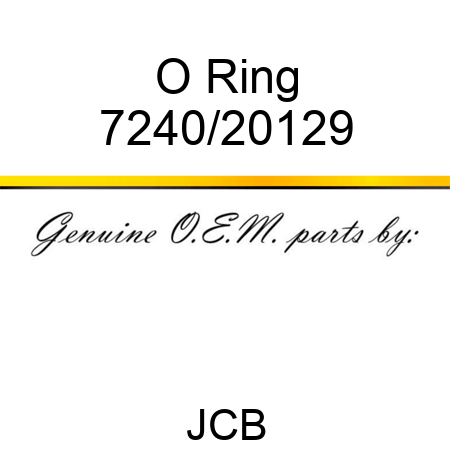 O Ring 7240/20129