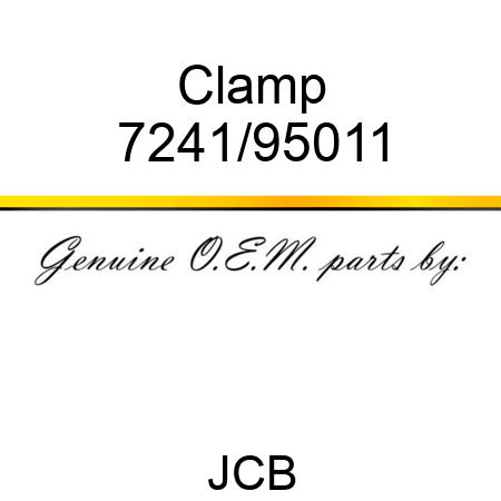 Clamp 7241/95011