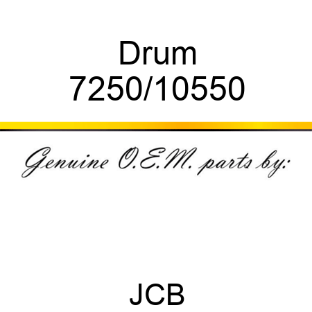 Drum 7250/10550