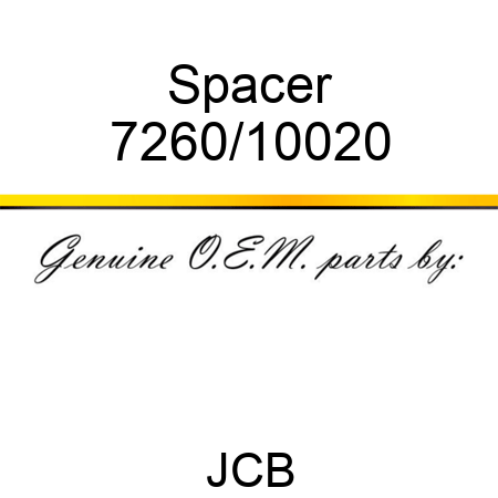 Spacer 7260/10020