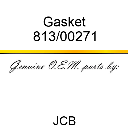 Gasket 813/00271