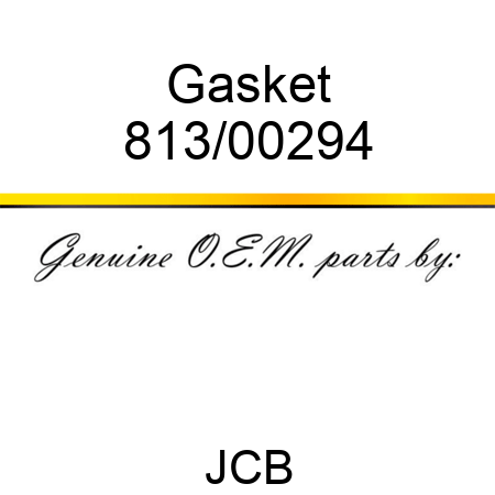 Gasket 813/00294
