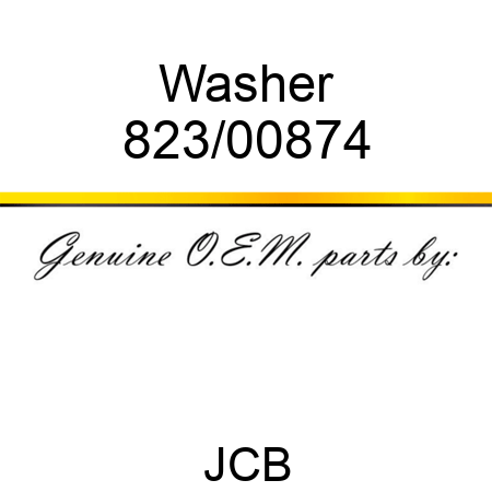 Washer 823/00874