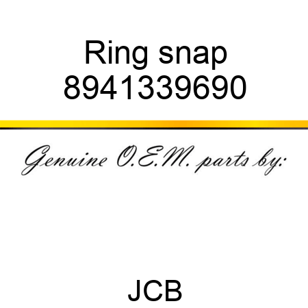 Ring, snap 8941339690