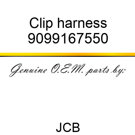 Clip, harness 9099167550