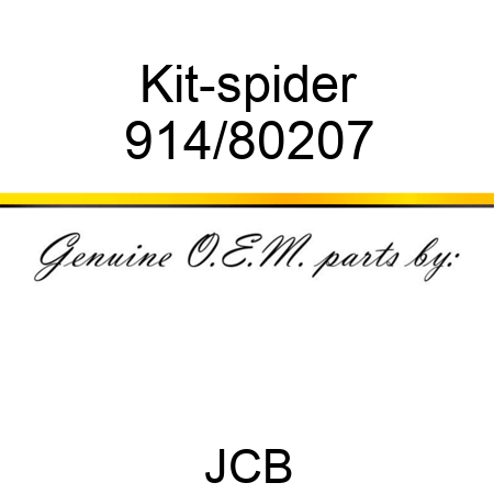 Kit-spider 914/80207