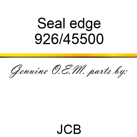 Seal, edge 926/45500