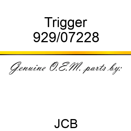 Trigger 929/07228
