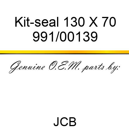 Kit-seal, 130 X 70 991/00139