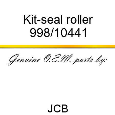 Kit-seal roller 998/10441