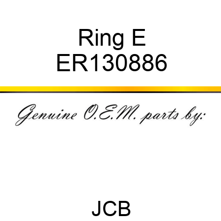 Ring, E ER130886