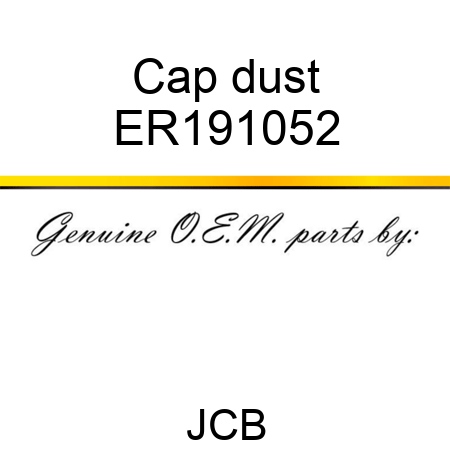 Cap, dust ER191052