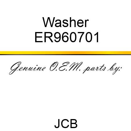 Washer ER960701