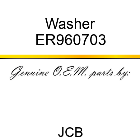 Washer ER960703