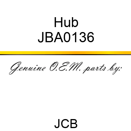 Hub JBA0136
