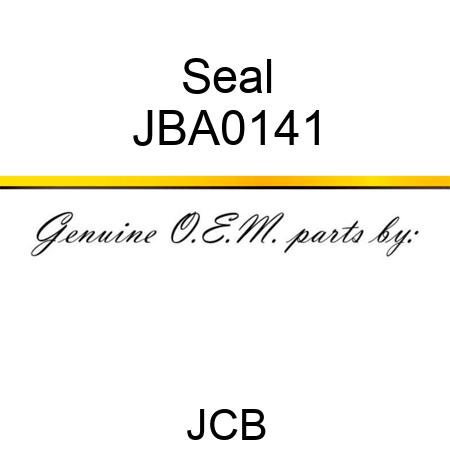 Seal JBA0141