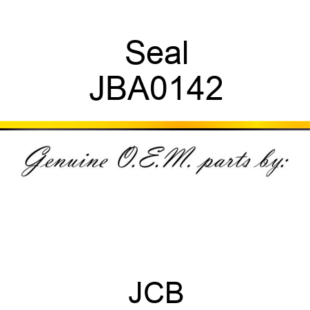 Seal JBA0142