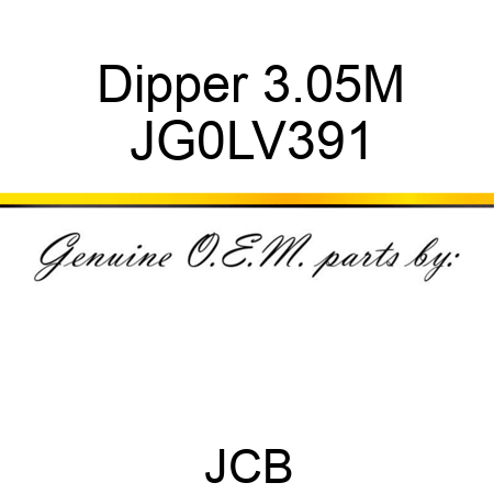 Dipper, 3.05M JG0LV391