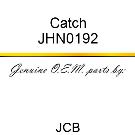 Catch JHN0192
