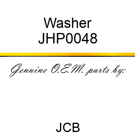 Washer JHP0048
