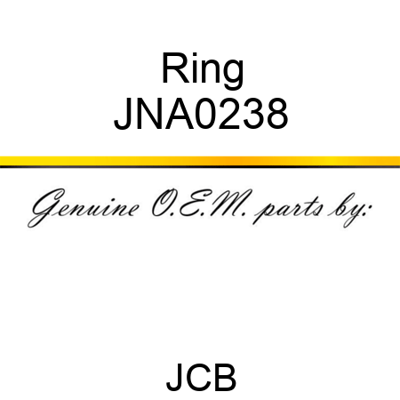 Ring JNA0238
