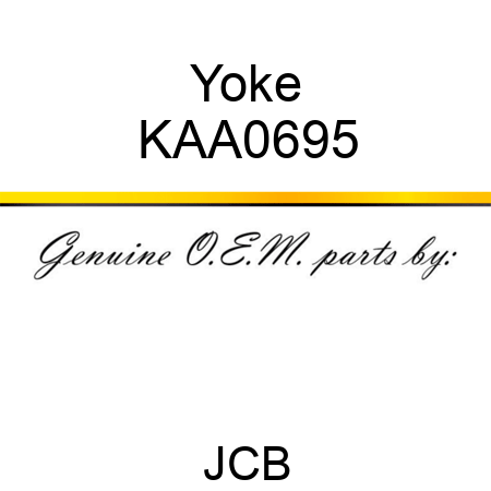 Yoke KAA0695