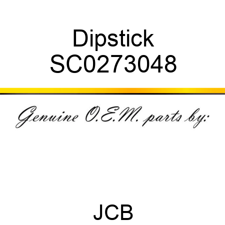 Dipstick SC0273048