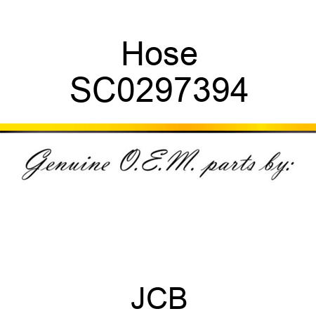 Hose SC0297394