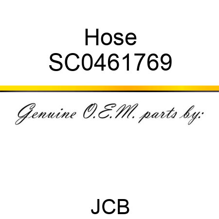 Hose SC0461769