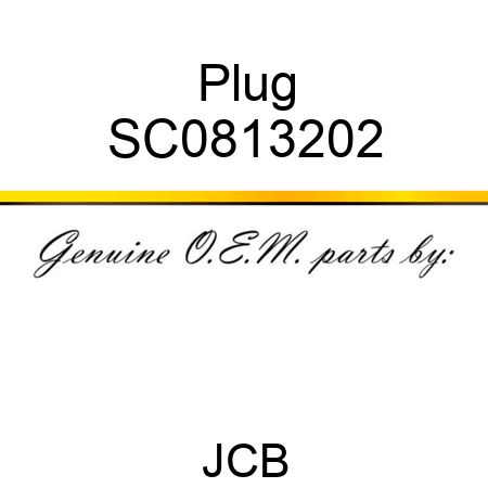 Plug SC0813202