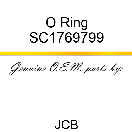 O Ring SC1769799