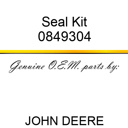 Seal Kit 0849304