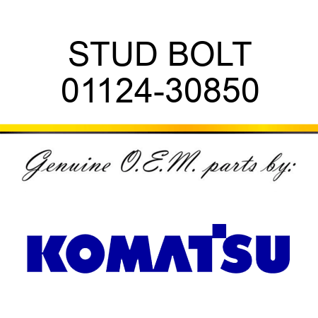STUD BOLT 01124-30850