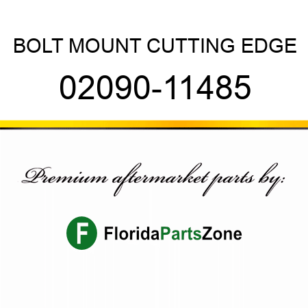 BOLT, MOUNT CUTTING EDGE 02090-11485