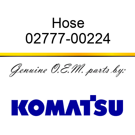 Hose 02777-00224