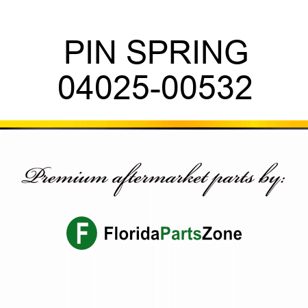 PIN, SPRING 04025-00532