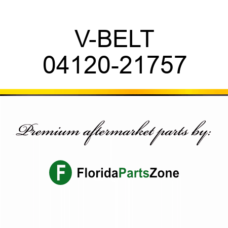 V-BELT 04120-21757