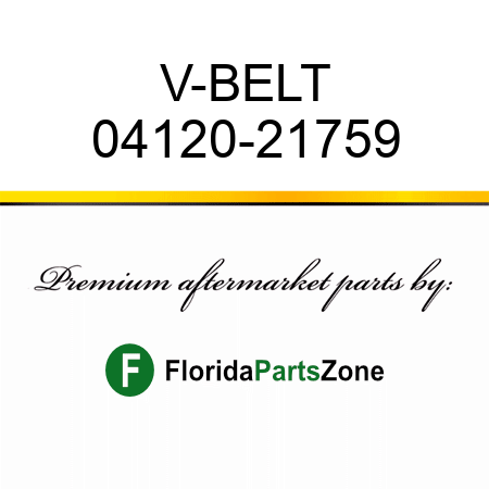 V-BELT 04120-21759