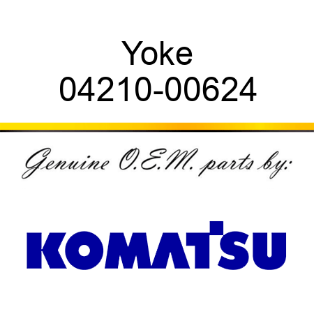 Yoke 04210-00624
