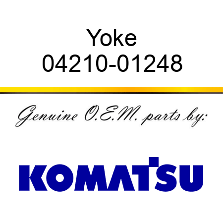 Yoke 04210-01248