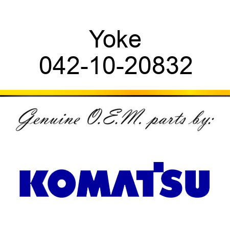 Yoke 042-10-20832