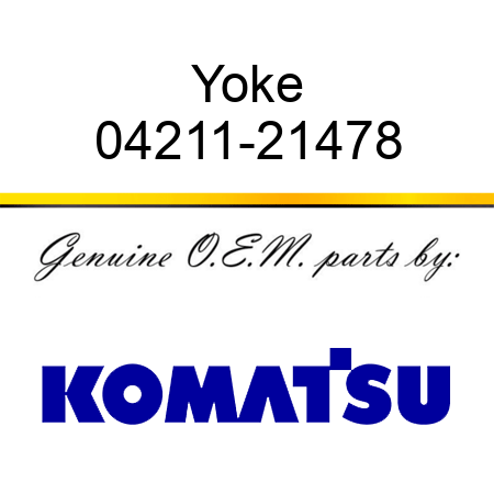 Yoke 04211-21478