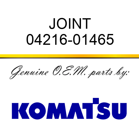 JOINT 04216-01465
