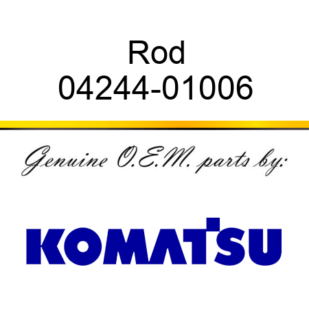 Rod 04244-01006