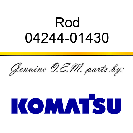 Rod 04244-01430